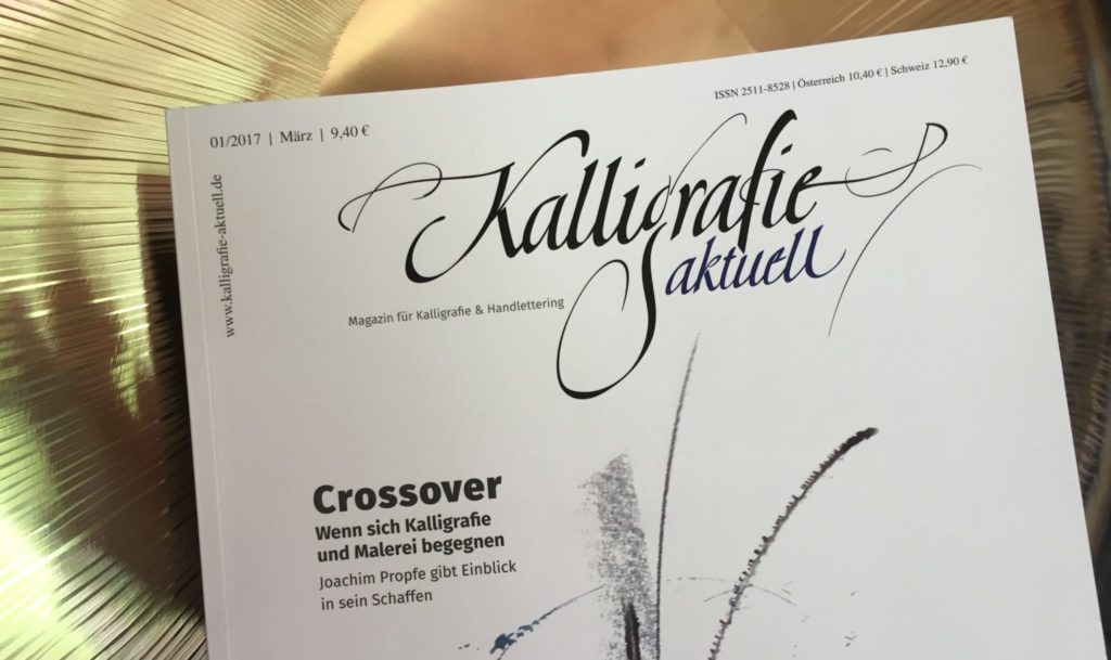 Kalligrafie aktuell – Magazin für Kalligrafie & Handlettering